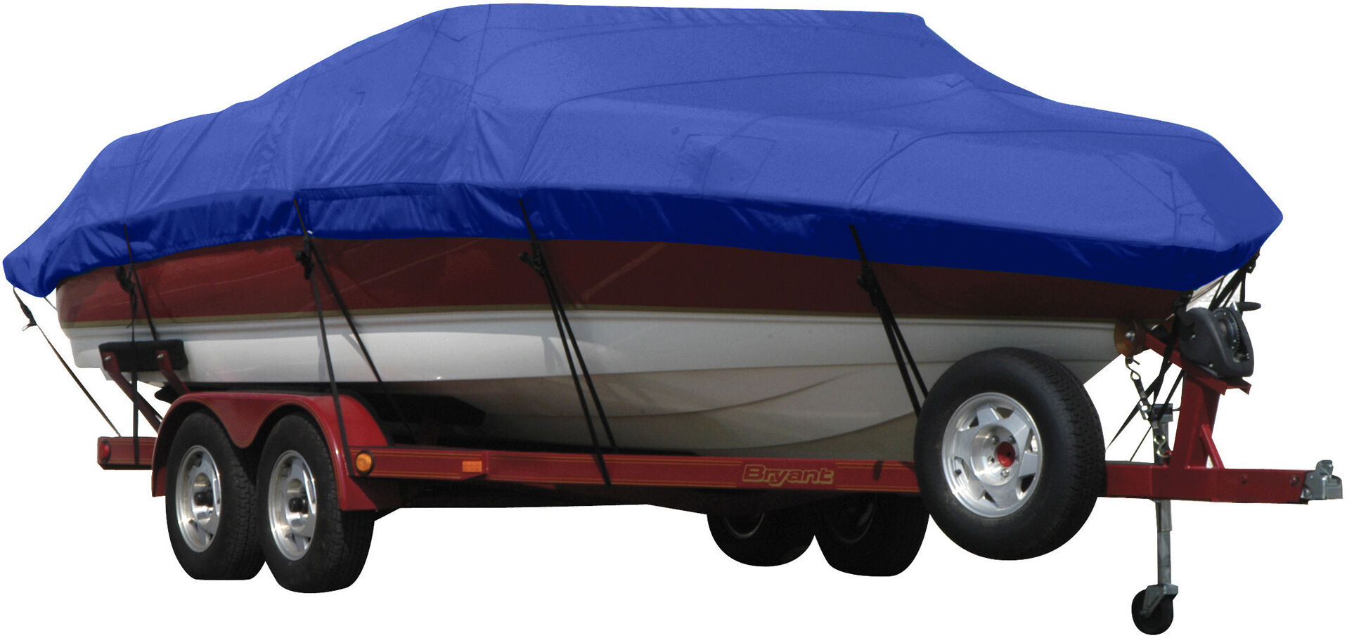 Covermate Exact Fit Sunbrella Boat Cover for Seaswirl Striper 2150 Striper 2150 Walkaround Hard Top O/B. Ocean Blue