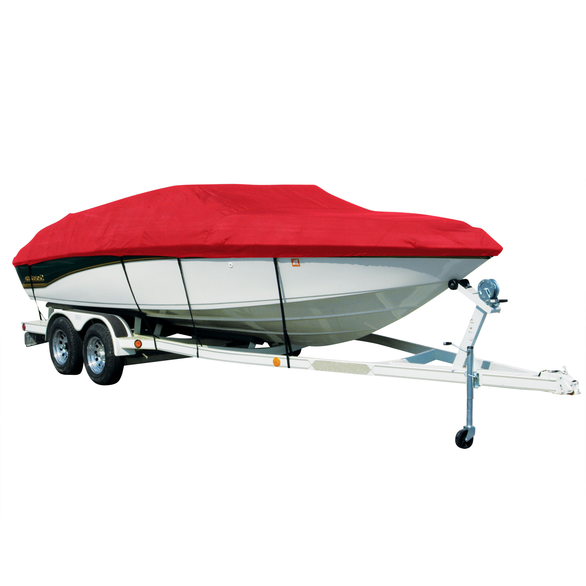 Covermate Exact Fit Sharkskin Boat Cover For Supreme 19 Cs Does Not Cover PLATFORMm in Red