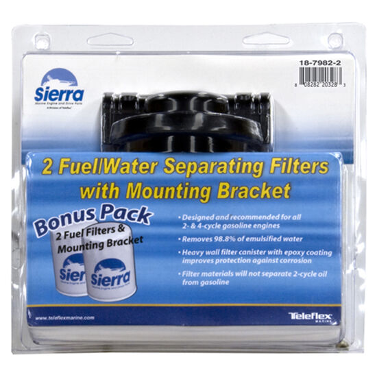 Sierra Fuel/Water Separator Filter For Mercury Marine, Part #18-7982-2