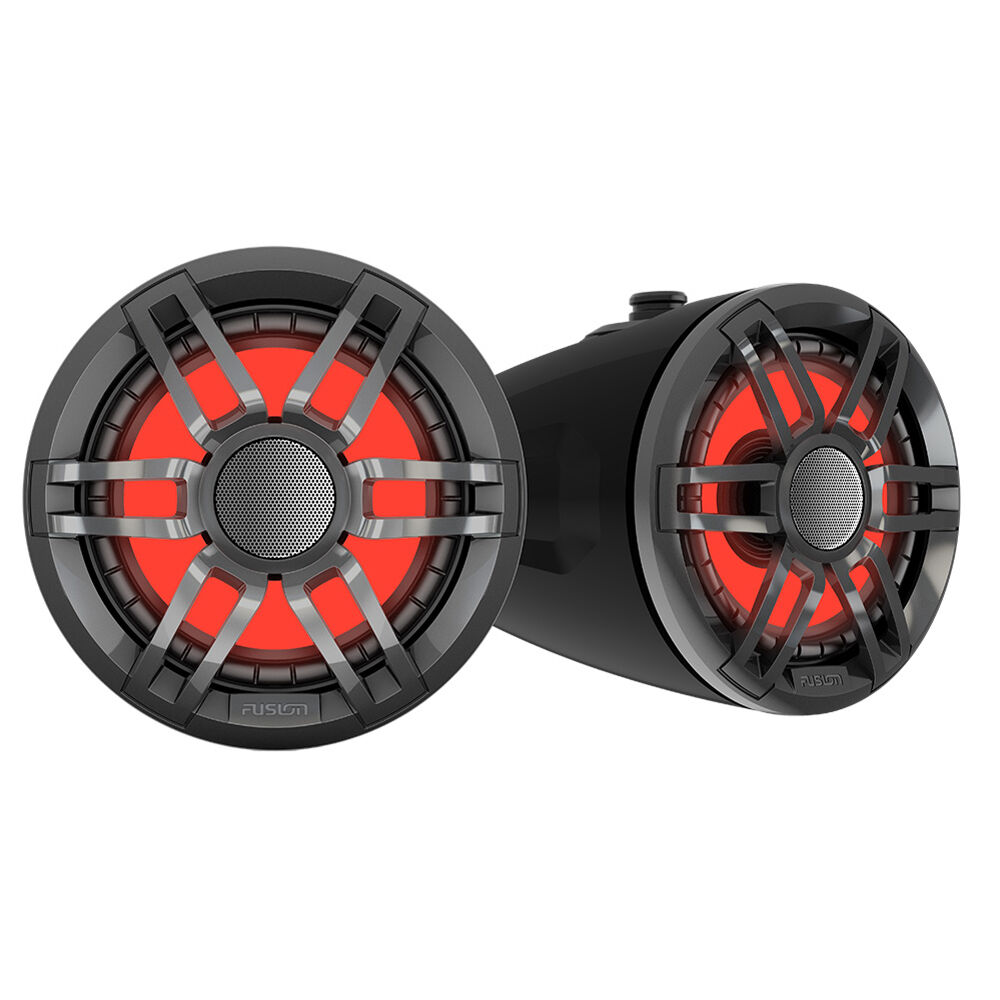 Fusion XS Series - 6. 5" Marine Wake Tower Speakers w/ RGB - White