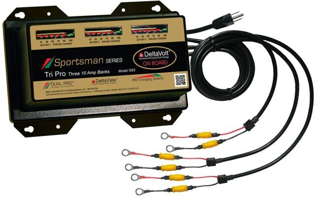 Photos - Battery Charger Camping World Dual Pro Sportsman Series  - 30A - 3-10A-Banks - 12V-36V, S 