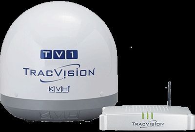 Photos - Fish Finder KVH TracVision TV1 w/IP-TV Hub, N. America, New Condition, 01-0366-07