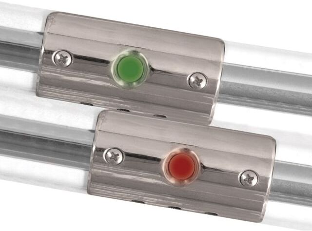 Photos - Torch TACO Marine Rub Rail Mounted Navigation Lights for Boats Up To 30' - Port