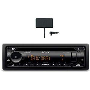 Sony MEX-N7300KIT DAB+ Autoradio mit CD, Dual Bluetooth, USB und AUX Anschluss   Bluetooth Freisprechen   4 X55 Watt   3X Preout   Extra Bass   Vario Color