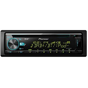 Pioneer DEH-X7800DAB , 1DIN Autoradio , CD-Tuner mit RDS , FM und DAB/DAB+ Tuner , CD , MP3 , USB , AUX-Eingang , Bluetooth Freisprecheinrichtung , Kompatibel mit Android und iPod/iPhone