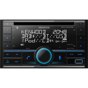 Kenwood DPX-7300DAB - 2-DIN Autoradio - CD/Bluetooth/iPod/iPhone/USB/AUX/DAB+, Alexa