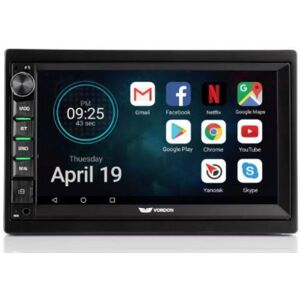 Vordon AC-8290 - 7 Zoll Autoradio mit Bluetooth, Navigationssystem & Rückfahrkamera