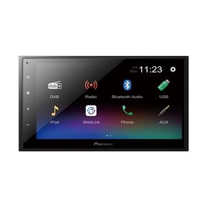 Pioneer DMH-A340DAB Schwarz 200 W Bluetooth