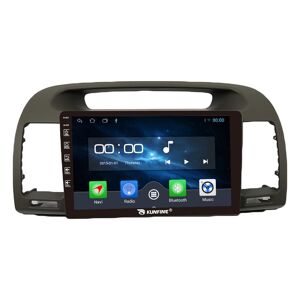 Kunfine Android Radio Carplay/android Auto Auto Navigation Multimedia Player Gps Rds Dsp Stereo Für Toyota Camry 2000-2006