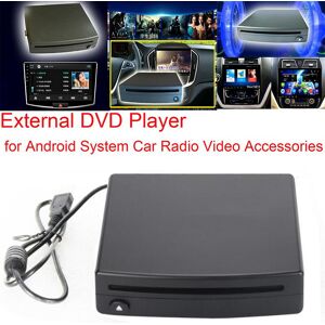 Icreative Schwarz Usb-Schnittstelle Auto Suv Externe Stereo-Radio-Dish-Box Cd/dvd-Player Für Android-Innenteile Autoradio