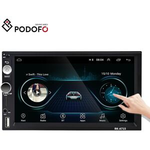 Podofo Doppel Din Autoradio Android 7 Zoll Autoradio Auto Multimedia Player Gps Navigation Wifi Bluetooth Auto Hifi Mirrorlink Auto Dvr Fm Usb