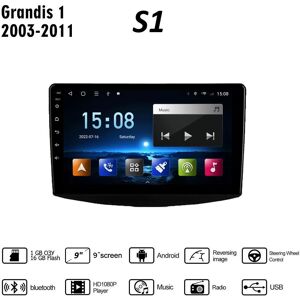 Yousui Auto Parts 9 Zoll Android Autoradio Für Mitsubishi Grandis 1 2003-2011 Auto Multimedia-Player Gps Navigation Head Unit Wifi 1 + 16gb