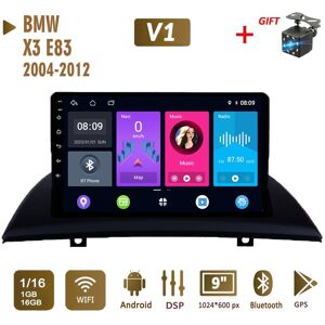 Icreative 2 Din Android Autoradio Multimedia Video Player Für Bmw X3 E83 2004-2012 Navigation Gps Wifi Kopf Einheit 1 + 16gb