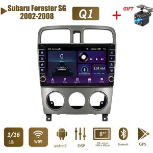 Icreative 2 Din Android Autoradio Multimedia Video Player Für Subaru Forester Sg 2002-2008 Mit Knopf Knopf Wifi 1+16gb