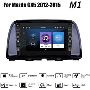 Yousui Auto Parts 8 Zoll 2 Din Android Autoradio Multimedia Video Player Für Mazda Cx5 2012-2015 Mit Knopf Knopf Wifi Bt 1+32gb