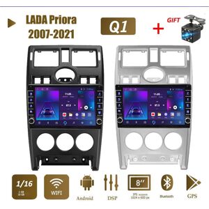 Icreative 2 Din Autoradio Multimedia Video Player Für Lada Priora 2007-2021 Mit Knopf Knopf Android Gps Navigation 1+16gb