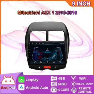 Baodandp Für Mitsubishi Asx 1 2010-2016 Für C4 Peugeot 4008 Autoradio Multimedia Video Player Navigation Gps Carplay Android 2din 4 + 64gb