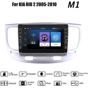 Yousui Auto Parts 8 Zoll Für Kia Rio 2 2005-2010 Mit Taste Knopf Auto Radio Multimedia Video Player Gps 2 Din Android Wifi 1 + 32g