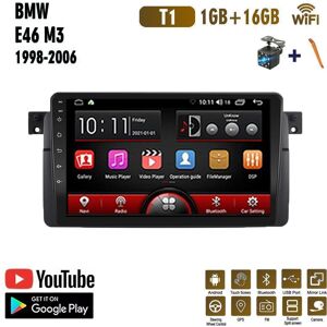 Baodandp 9 Zoll Android Autoradio Für Bmw E46 M3 Rover 318/320/325/330/335 1998-2006 Auto Multimedia-Player Gps Navigation Kopf Einheit Wifi 1 + 16 Gb