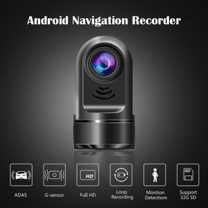 Podofo -3 Auto Dvr Kamera Adas Hd 1080p Dash Kamera Usb Loop Record G-Sensor Auto Recorder Für Android