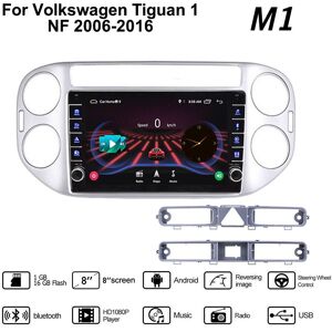 Yousui Auto Parts Für Volkswagen Tiguan 1 Nf 2006-2016 Mit Knopf Knopf Android Auto Radio Multimedia Player Navigation Stereo Gps 2 Din 1 + 16gb