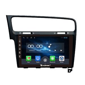 Kunfine Android Radio Carplay/android Auto Auto Navigation Multimedia Player Gps Rds Dsp Stereo Für Vw Golf7 2014-2019