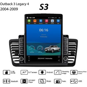 Yousui Auto Parts 9.7 ''Android Auto Radio Carplay Für Subaru Outback 3 Legacy 4 2004-2009 Tesla Vertikale Bildschirm Autoradio Multimedia Player 2 + 32gb