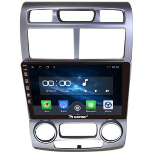 Kunfine Android Radio Carplay/android Auto Auto Navigation Multimedia Player Gps Rds Dsp Stereo Für Kia Sportage 2005-2010