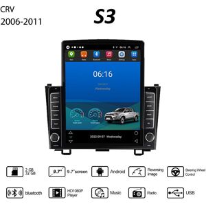 Yousui Auto Parts Für Honda Crv 2006-2011 Auto Radio 9.7 ''Tesla Vertikale Bildschirm Carplay Android Autoradio Multimedia Player 2 + 32gb