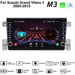 Yousui Auto Parts 2 Din Android Autoradio Multimedia Video Player Für Suzuki Grand Vitara 3 2005-2015 Mit Knopf Knopf Carplay Wifi 2+32gb