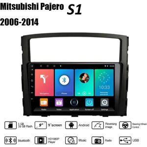 Yousui Auto Parts 9 Zoll Für Mitsubishi Pajero 4 2006-2014 Android 11 Autoradio Multimedia Video Player 2din Gps Navigation Wifi 1 + 16gb