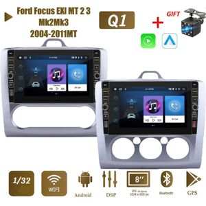 Icreative 8 Zoll Android Autoradio Für Ford Focus Exi Mt At 2 3 Mk2 Mk3 2004-2011 Mit Knopf Knopf Multimedia Player Navigation Gps 1+32gb