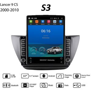 Yousui Auto Parts 9.7 ''Android Auto Radio Carplay Für Mitsubishi Lancer 9 Cs 2000-2010 Tesla Vertikale Bildschirm Autoradio Multimedia Player 2 + 32gb
