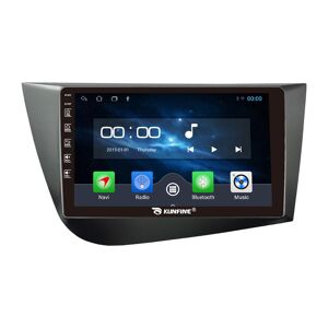 Kunfine Android Radio Carplay/android Auto Auto Navigation Multimedia Player Gps Rds Dsp Stereo Für Seat Leon 2005-2012