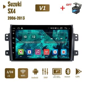 Icreative 2 Din Auto Android Auto Radio Multimedia Video Player Für Suzuki Sx4 2006-2013 Bluetooth Auto Navigation Gps Dsp 1 + 16gb