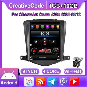 Creativecode Auto Radio 2 Din Android Touch Screen Für Chevrolet Cruze J300 2008-2012 4 Kerne Dsp Gps Navigation Multimedia Player 1 + 16gb