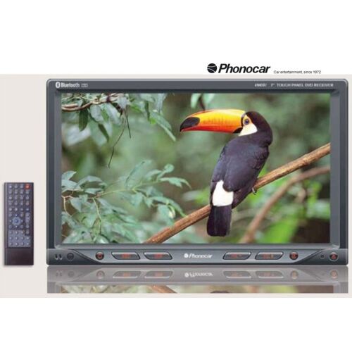 Phonocar VM031 NEU Doppel DIN DVD Receiver Bluetooth Fernbedienung VM 031