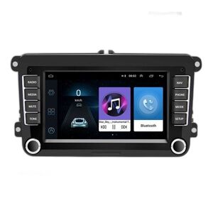 SupplySwap 2Din Android Bil Radio GPS - 7 Multimedieafspiller, RDS Carplay Til VW Golf Passat B6.