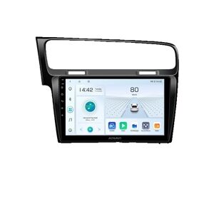 SupplySwap Volkswagen Golf 7 GTI bilradio, Carplay kompatibilitet, Android 10 OS, G5 3G 32G Sort