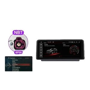 SupplySwap Bilradio Android 12, 8G 256G, BMW 1-serie F20 F21/3-serie F30 F31 F34/4-serie F32 F33 F36, LF30-NBT-2G32G