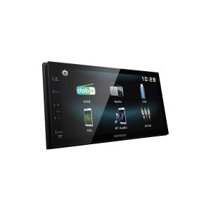 Kenwood DMX125DAB - Digital modtager - display - 6.8 - berøringsskærm - in-dash enhed - Double-DIN - 50 watt x 4