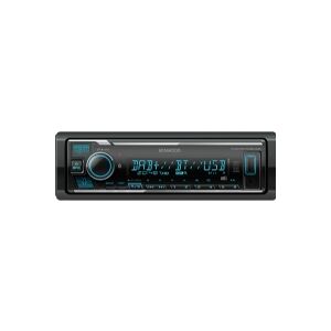 Kenwood Electronics KMM-BT508DAB, Sort, 1 DIN, 200 W, 50 W, 24t, AAC, FLAC, MP3, WAV, WMA