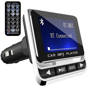 Fm12b 1,44 tommer LCD-skærm Bluetooth bil MP3-afspiller håndfri trådløs FM-sender radioadapter