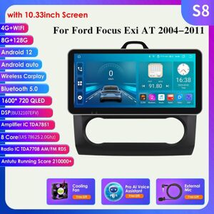 Android de 9 pulgadas para Ford Focus 2012-2018 Radio Sistema de navegación  GPS con pantalla táctil HD Soporte Bluetooth Carplay OBD2