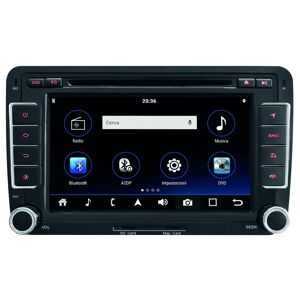 Autorradio Phonocar Vm117e Con Bluetooth, Mirror Link Y Reproductor De Cd Para