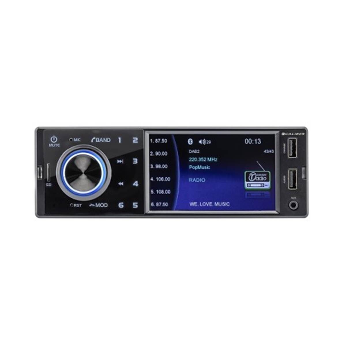 Caliber Autorradio Bluetooth Dab  RMD402Dab -BT