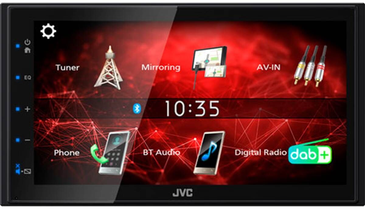 JVC Sistema multimedia  kw-m27dbt dab+