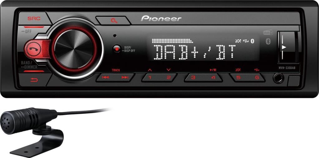 Pioneer Autorradio (Ref: MVH-330DAB)