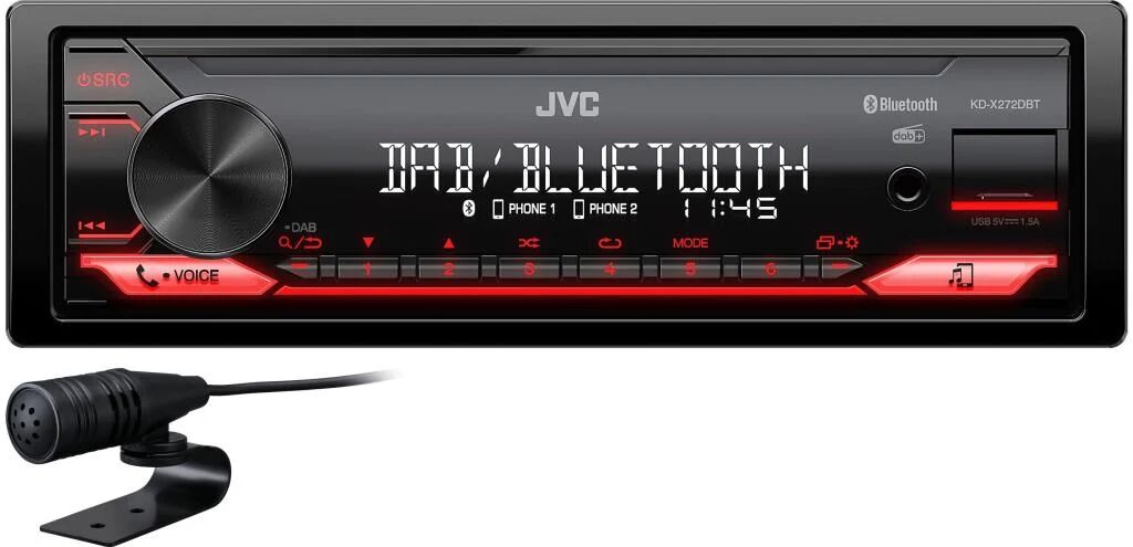 JVC Autorradio (Ref: KD-X272DBT)