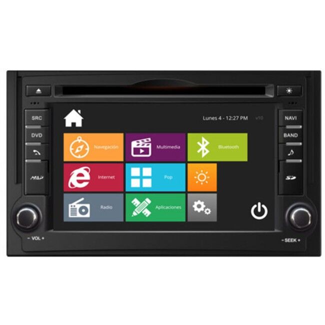 Norauto Autoradio Dvd Navisson Hyundai H1 Nv-hy007v10